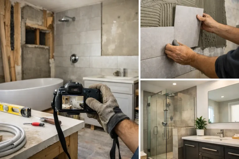 Bathroom Renovation Progress Photos That Help