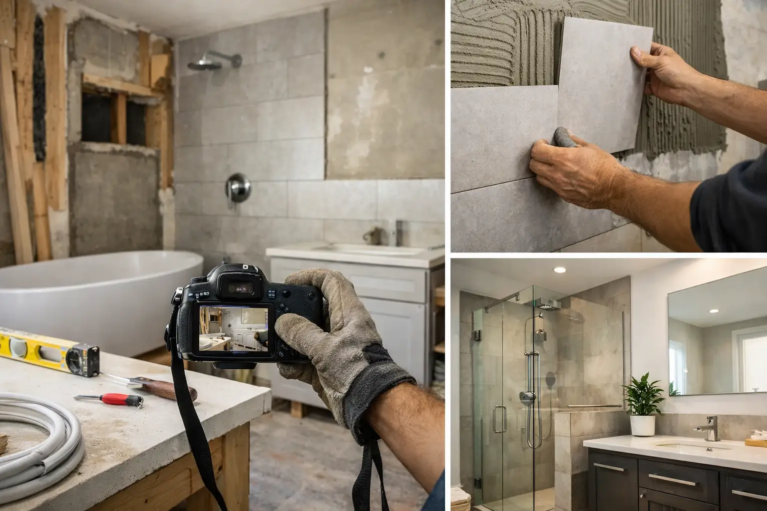 Bathroom Renovation Progress Photos That Help