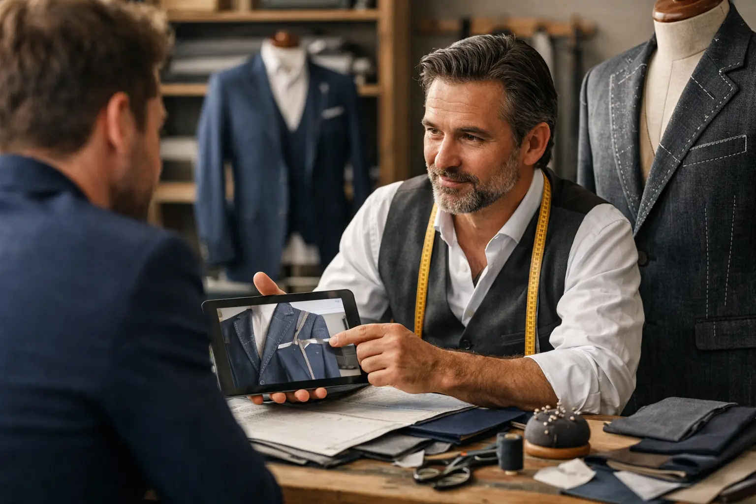 Bespoke Tailoring Client Updates That Work