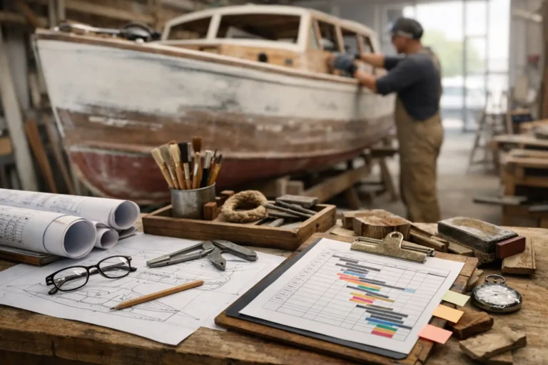 Boat Restoration Project Timeline Basics