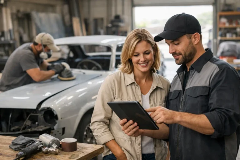 Client-Facing Updates for Restoration Shops