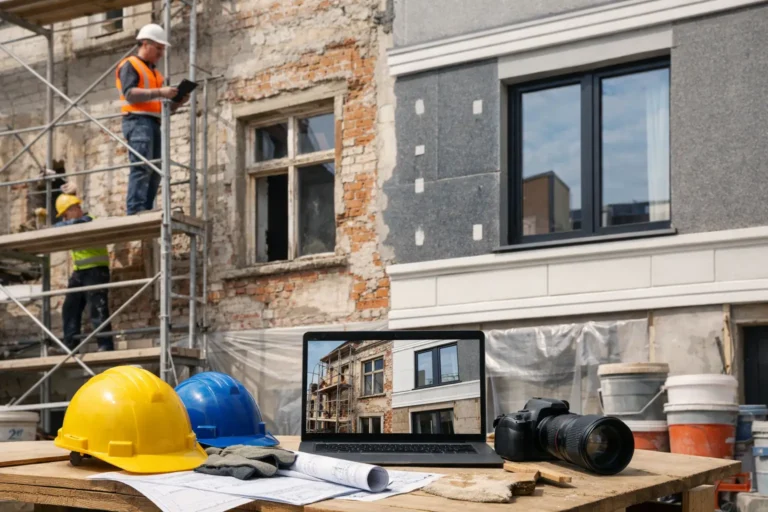 Facade Renovation Progress Updates That Work