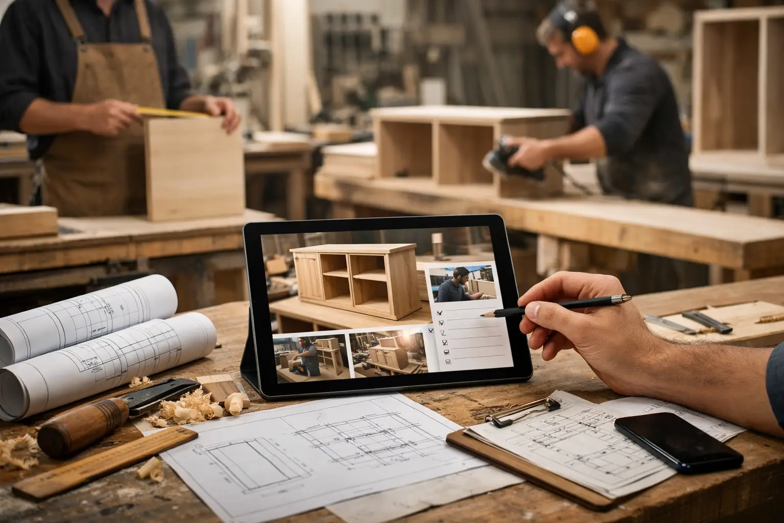 How to Track Furniture Project Changes