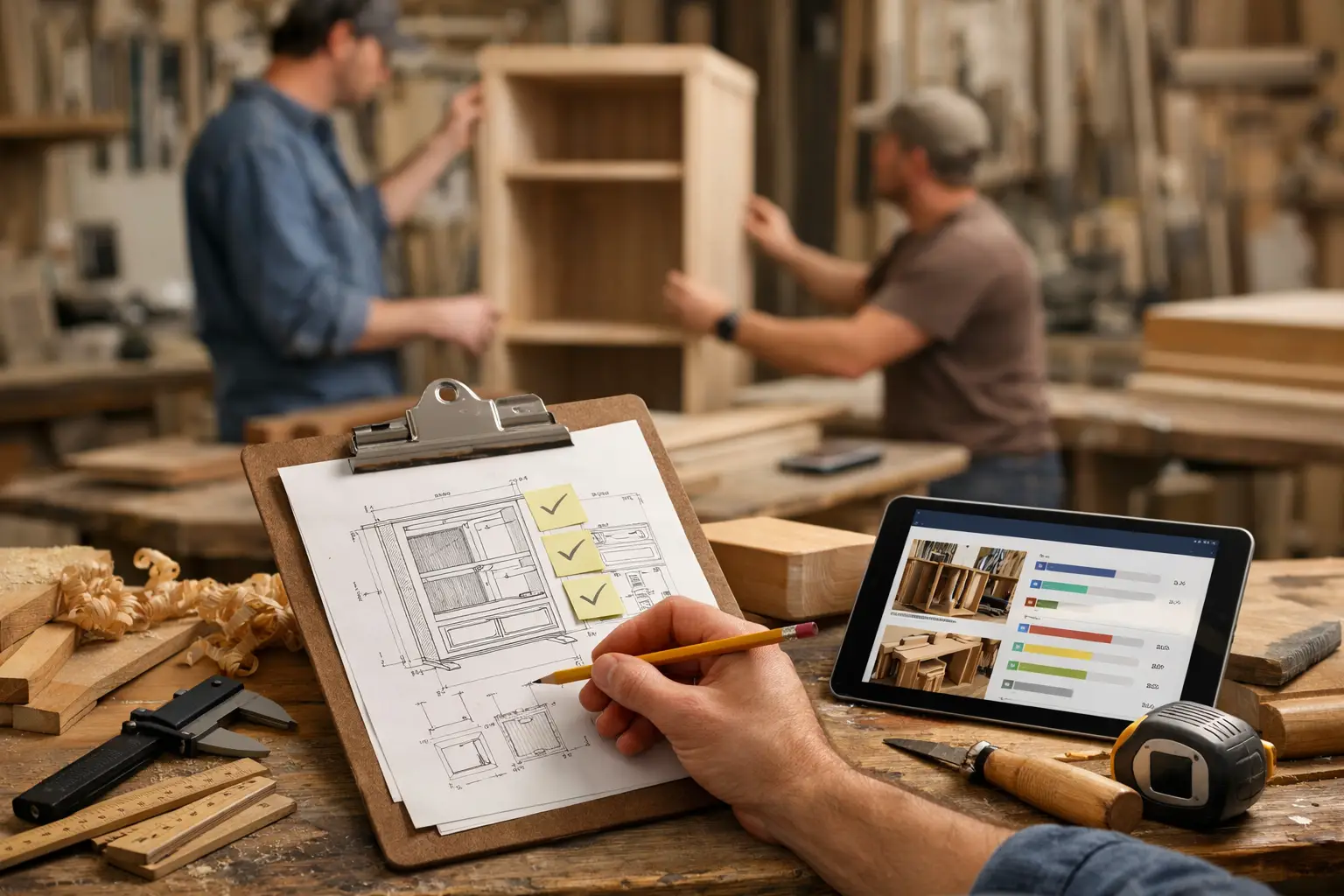 How to Track Woodworking Project Changes