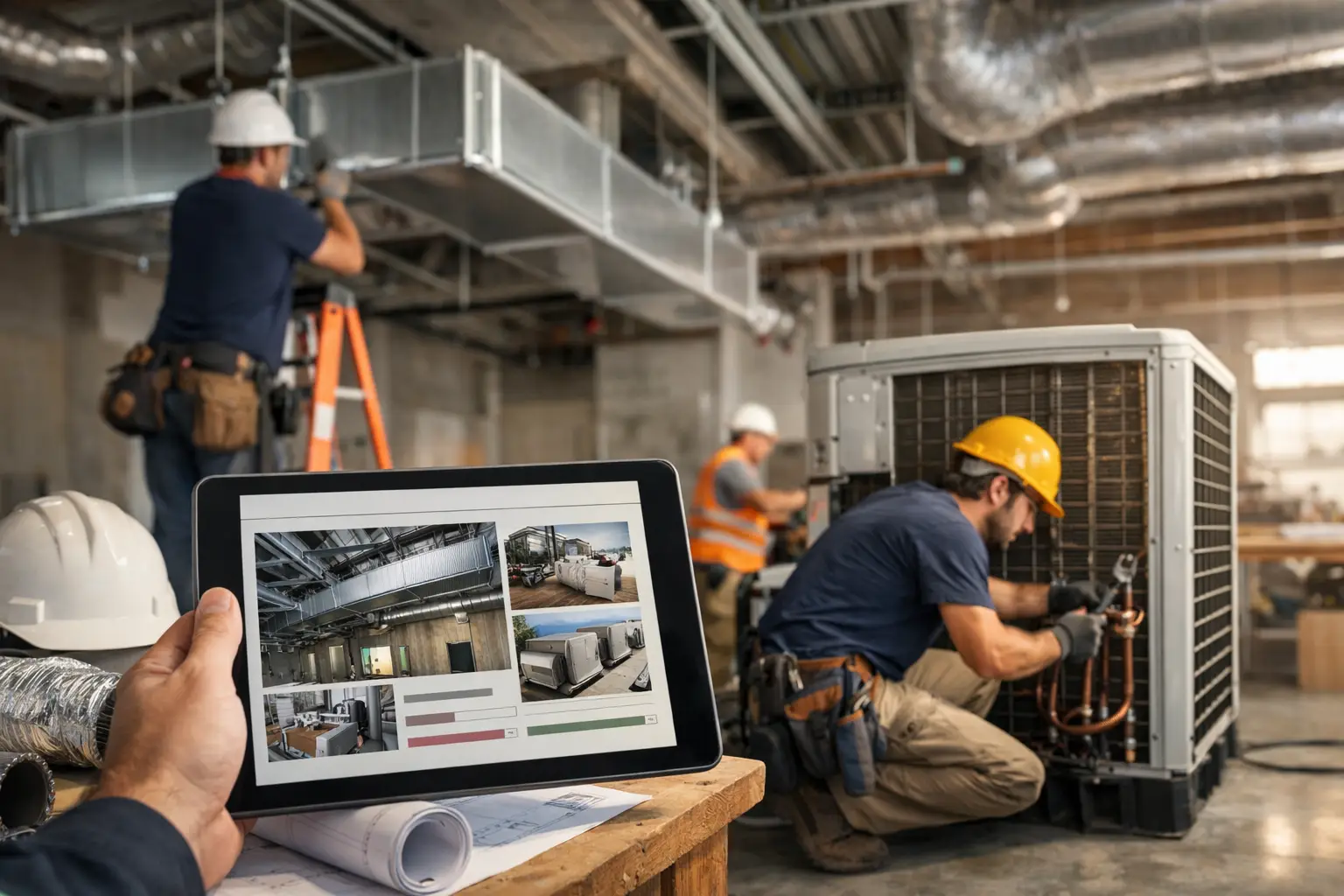 HVAC Installation Progress Updates That Work