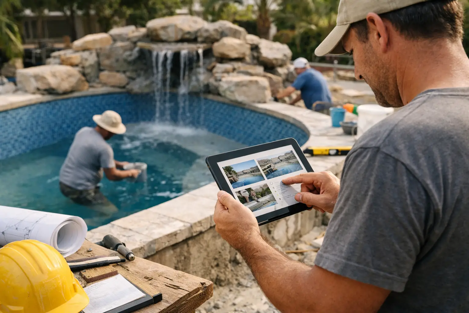 Project Update Software for Pool Builders