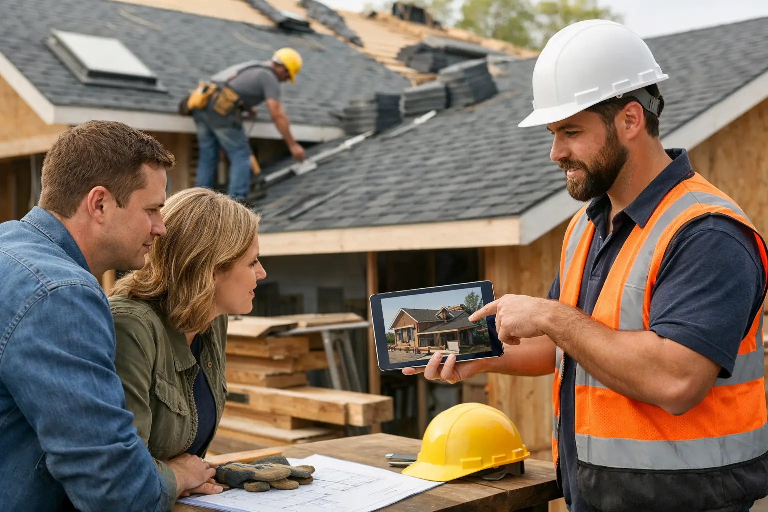 Roofing Project Updates for Clients That Work