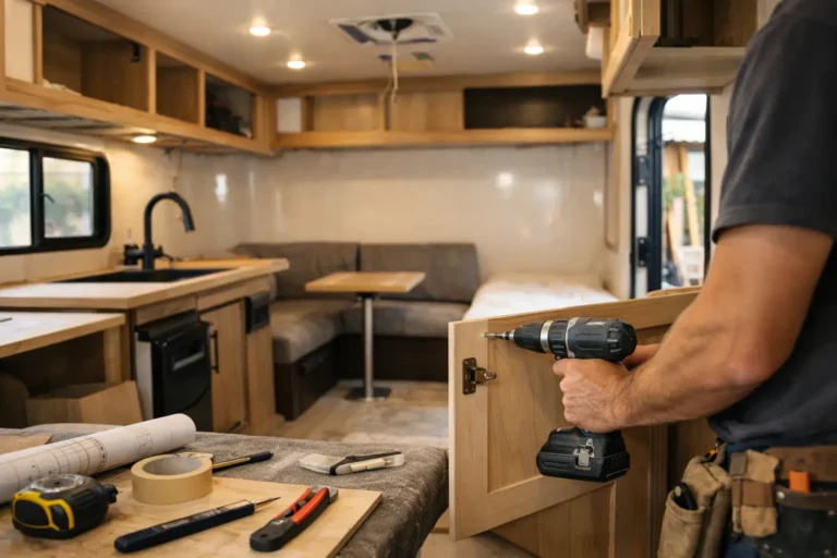 RV Renovation Project Updates That Work