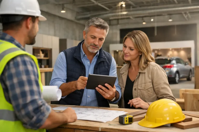 Showroom Construction Client Updates That Work
