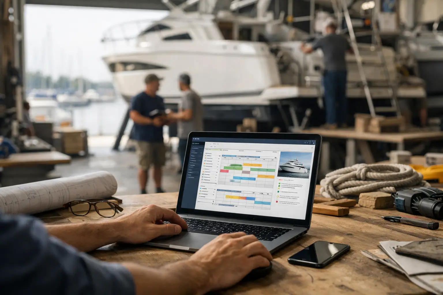 Software for Boatyards That Clients Value