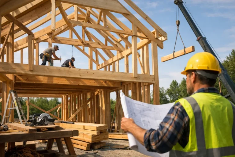 Timber Frame Construction Progress Updates