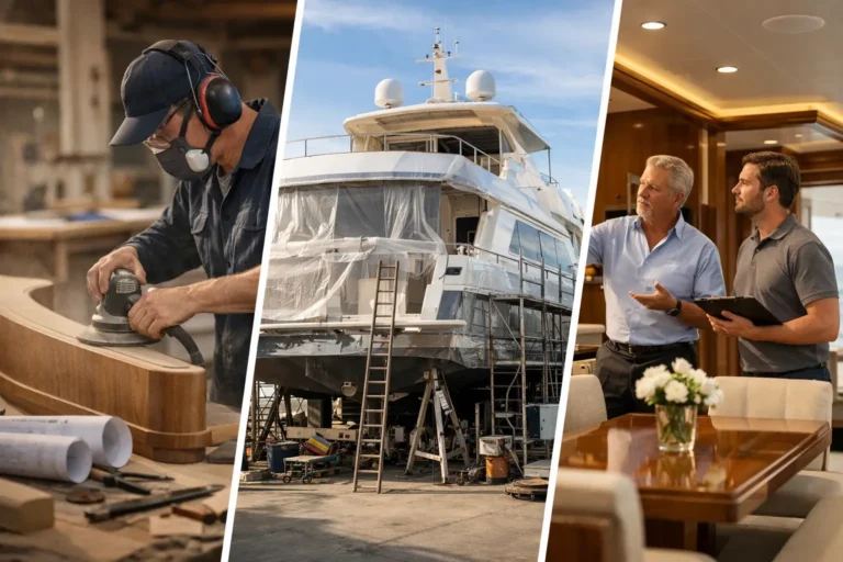 Visual Yacht Refit History That Builds Trust